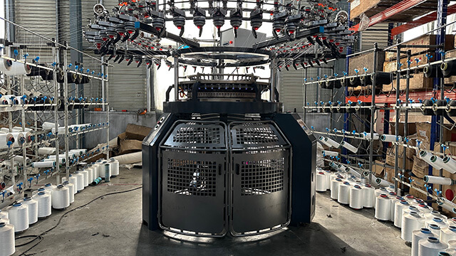 terry jacquard circular knitting machine